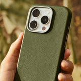 Otterbox - Symmetry Cactus Leather Case For Apple Iphone 15 Pro - Cactus Grove