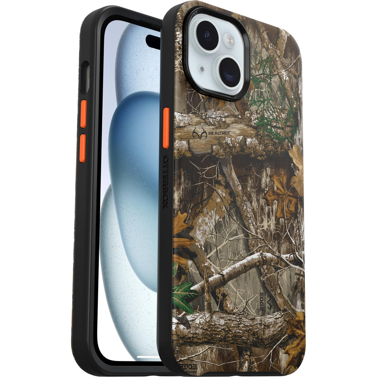 Otterbox - Symmetry Graphics Magsafe Case For Apple Iphone 15  / Iphone 14 / Iphone 13 - Realtree Edge