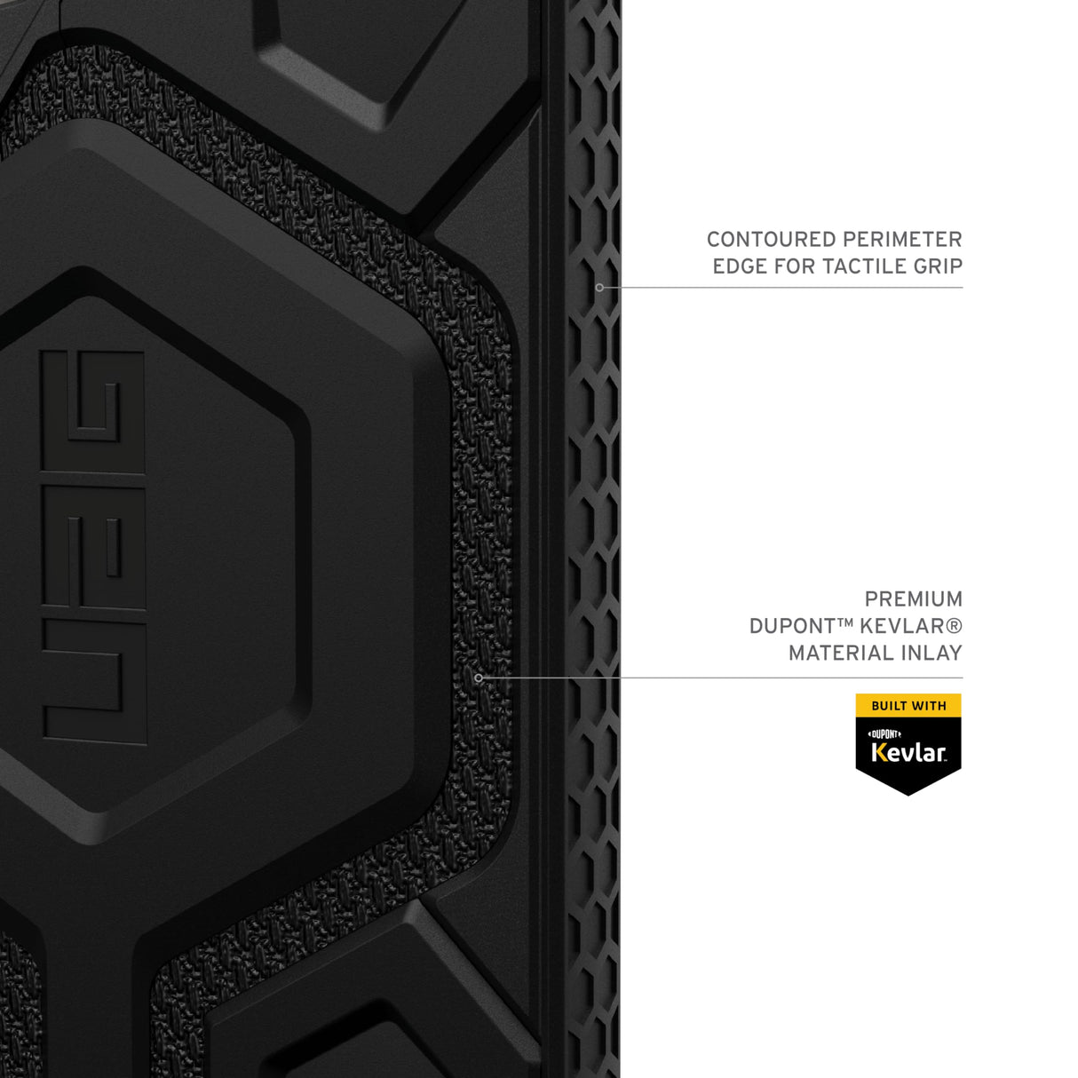 Urban Armor Gear (uag) - Monarch Pro Case For Samsung Galaxy S24 Ultra - Kevlar Black