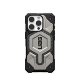 Urban Armor Gear (uag) -  Monarch Pro Magsafe Case For Apple Iphone 16 Pro - Titanium