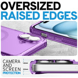 Itskins - Hybrid_r Vapor Magsafe Case For Apple Iphone 16 Plus - Light Purple