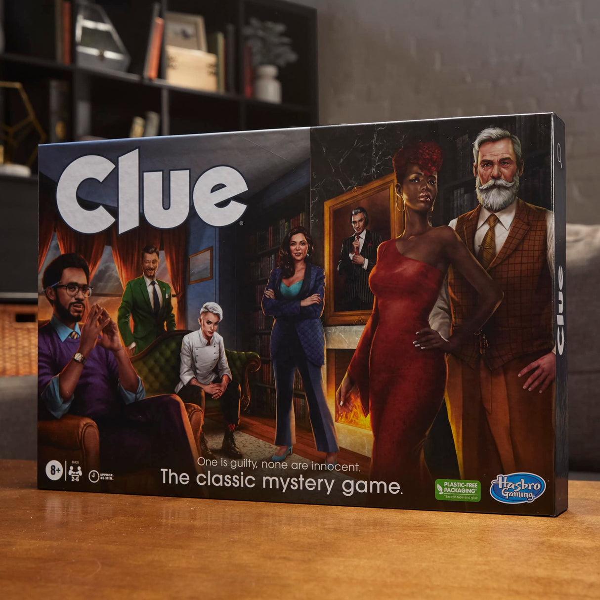 Hasbro Gaming Clue Board Game for Kids Ages 8 and Up, Reimagined Clue Game for 2-6 Players, Mystery Games, Detective Games, Family Games for Kids and Adults