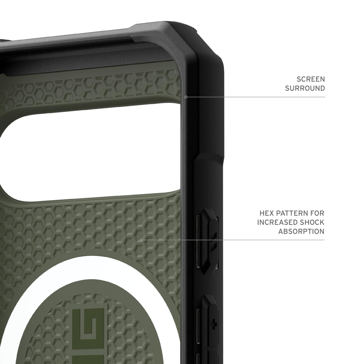 URBAN ARMOR GEAR UAG Made for Google Pixel 9 Case Pathfinder Olive Drab, Rugged Anti-Scratch Shockproof Military Drop Tested MIL-STD Protective Cover