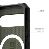 URBAN ARMOR GEAR UAG Made for Google Pixel 9 Case Pathfinder Olive Drab, Rugged Anti-Scratch Shockproof Military Drop Tested MIL-STD Protective Cover