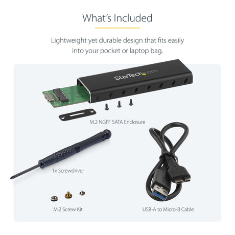 M.2 SSD ENCLOSURE USB 3.0
