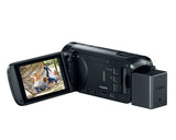 Used Canon VIXIA HF R800 Portable Video Camera Camcorder with Audio Input(Microphone), 3.0-Inch Touch Panel LCD, Digic DV 4 Image Processor, 57x Advanced Zoom, and Full HD CMOS Sensor, Black