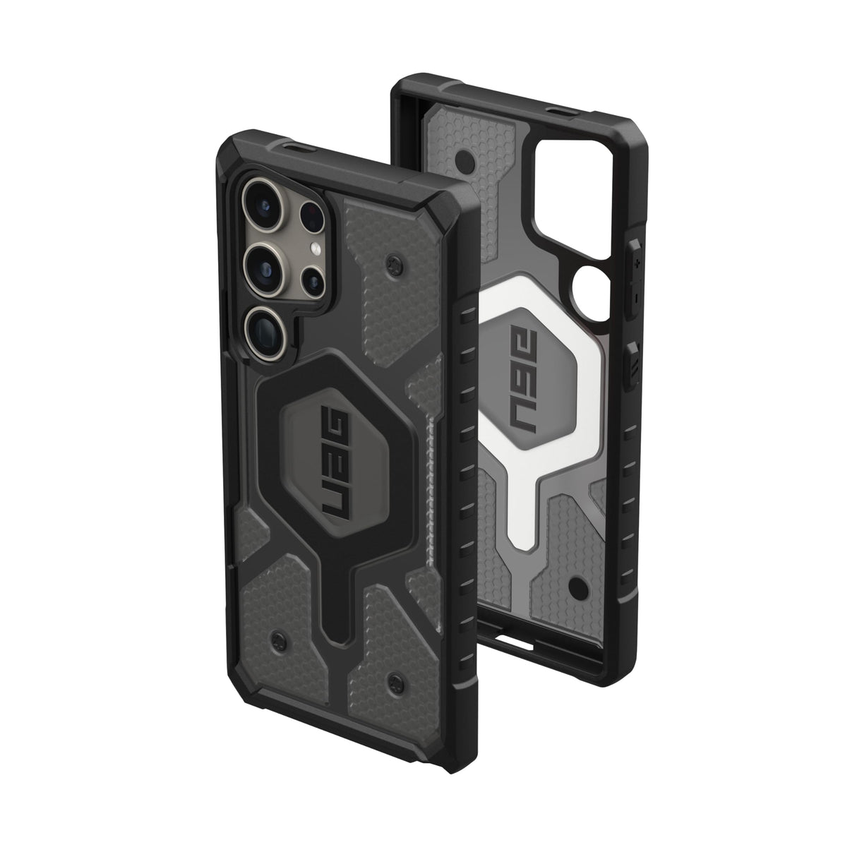 Urban Armor Gear (uag) - Pathfinder Clear Magsafe Case For Samsung Galaxy S24 Ultra - Ash