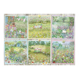 Cobble Hill 1000 Piece Puzzle - Cottage Gardens - Sample Poster Included