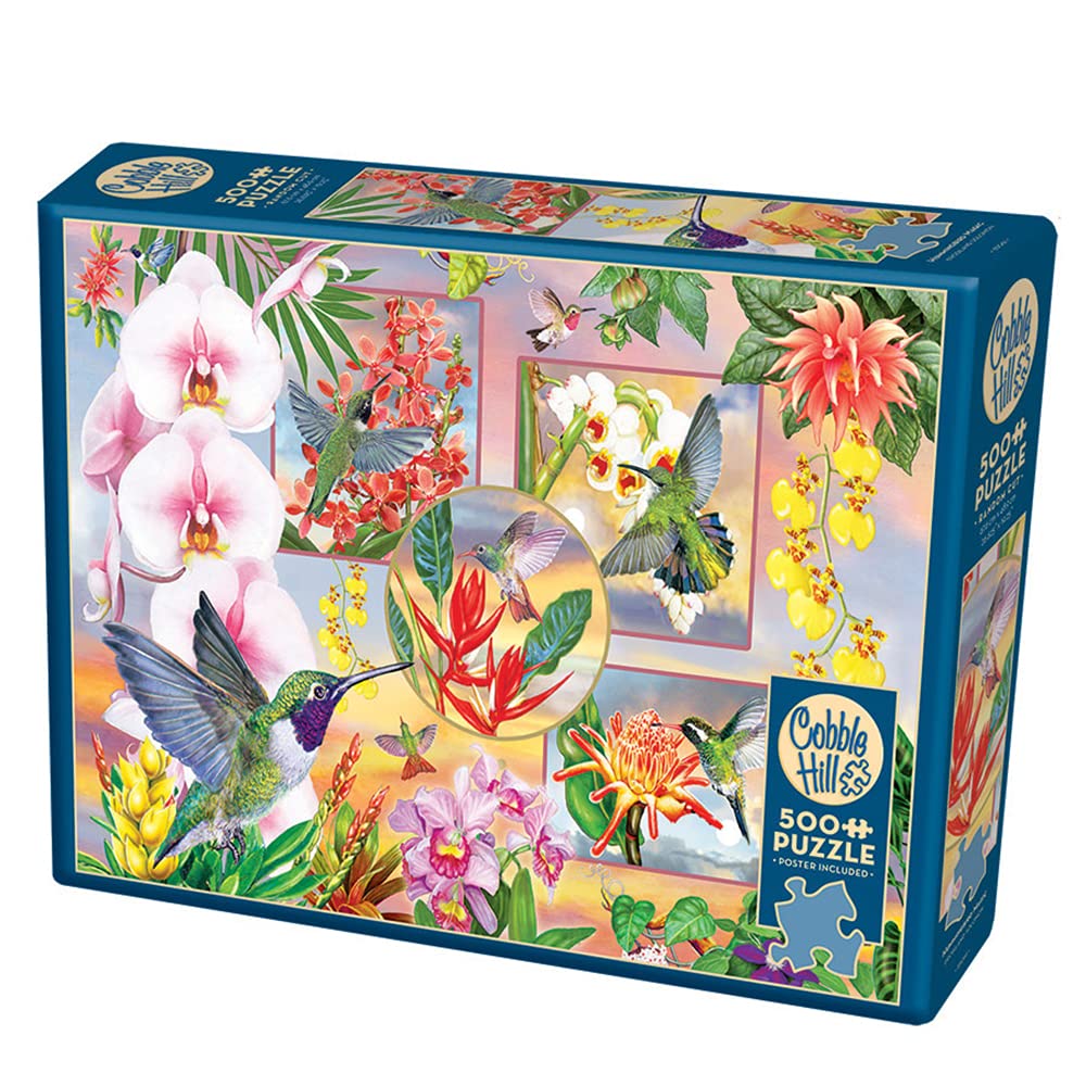 Cobble Hill 500 pc Hummingbird Magic Puzzle