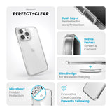 Speck - Presidio Perfect Clear Case For Apple Iphone 15 Pro Max -  Clear