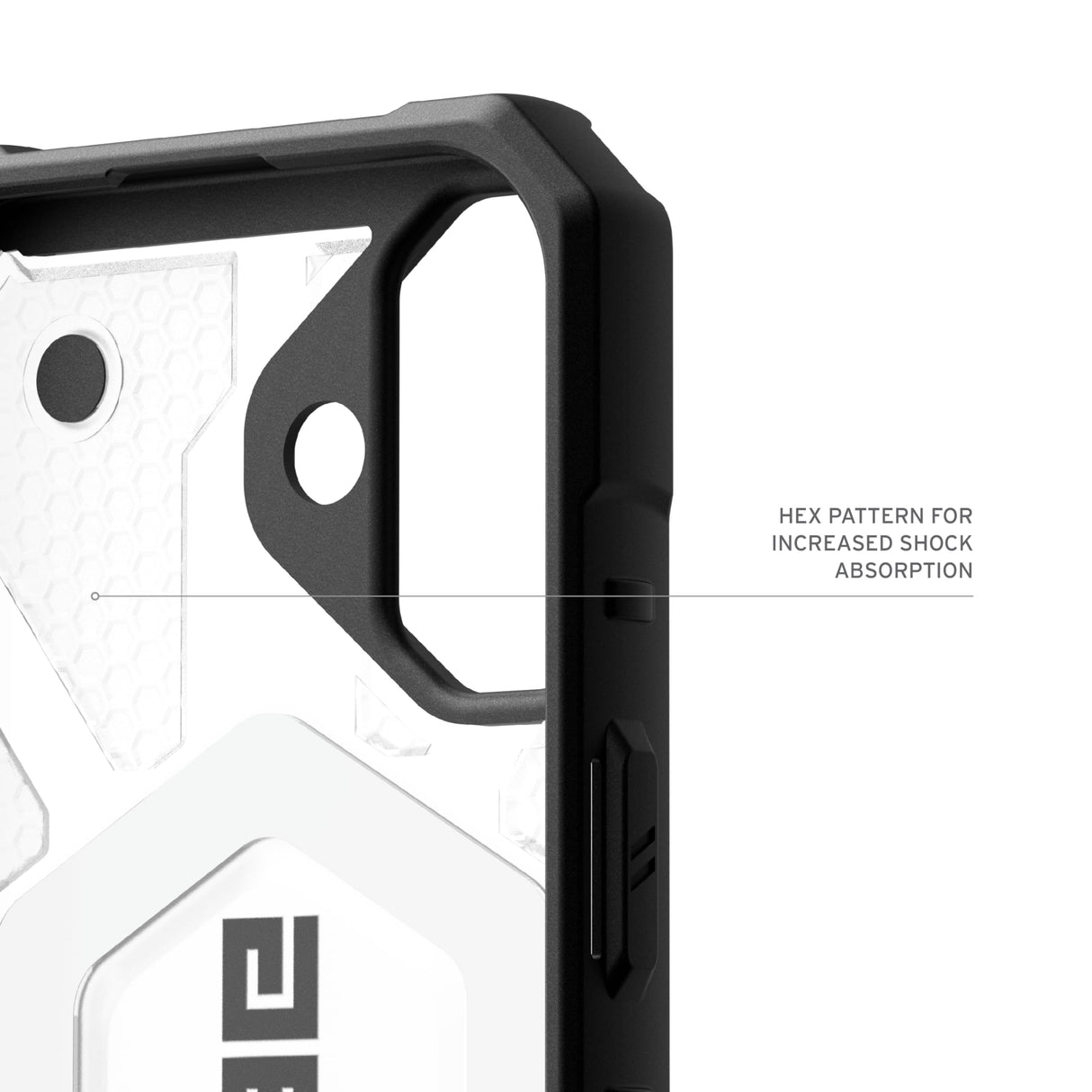 Urban Armor Gear (uag) -  Pathfinder Clear Magsafe Case For Apple Iphone 16 - Ice