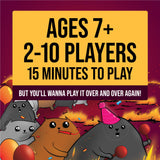 Exploding Kittens Party Pack - 2-10 Players - Ages 7+ - 15 Minutes to Play - Party Sized High Stakes Card Game - Party Game, Family Game Night, Kid and Adult Card Game