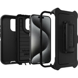 Otterbox - Defender Pro Case For Apple Iphone 15 Pro  - Black