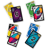 Mattel Games UNO FLIP! Family Card Game, with 112 Cards in a Sturdy Storage Tin, Makes a Great Game for 7 Year Olds and Up