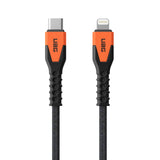 Urban Armor Gear (uag) - Rugged Kevlar Apple Lightning 5ft Power Cable - Black And Orange