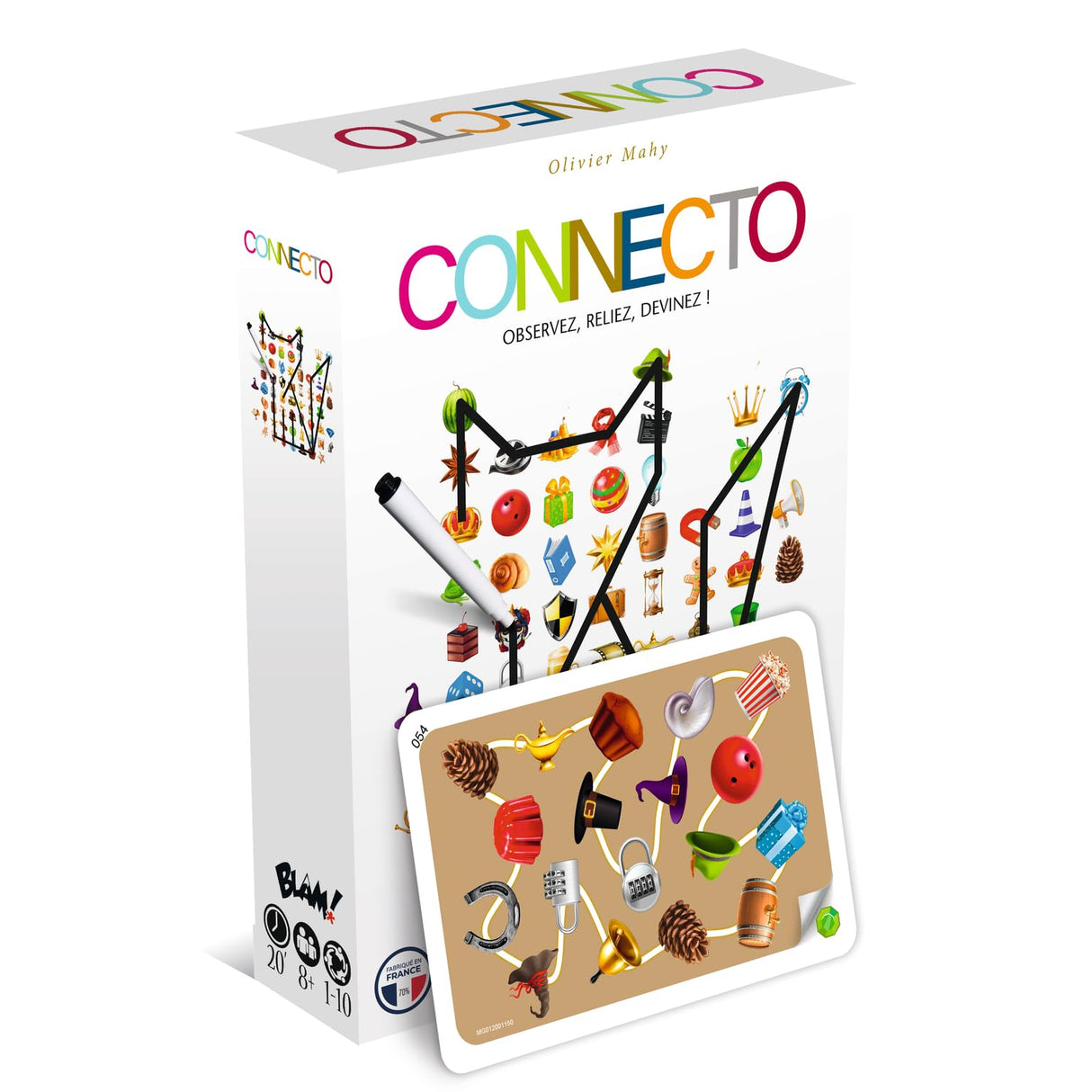 Connecto - Find, Connect, Guess! - Fast-Paced Drawing Game for The Whole Family! Connect Items, Guess Drawings, and Win Points in This Fun Game, Fun Game for Friends and Family, 4 Ways to Play