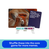 WHAT DO YOU MEME? Fresh Memes #2 Expansion Pack - Adult Card Games for Game Night from