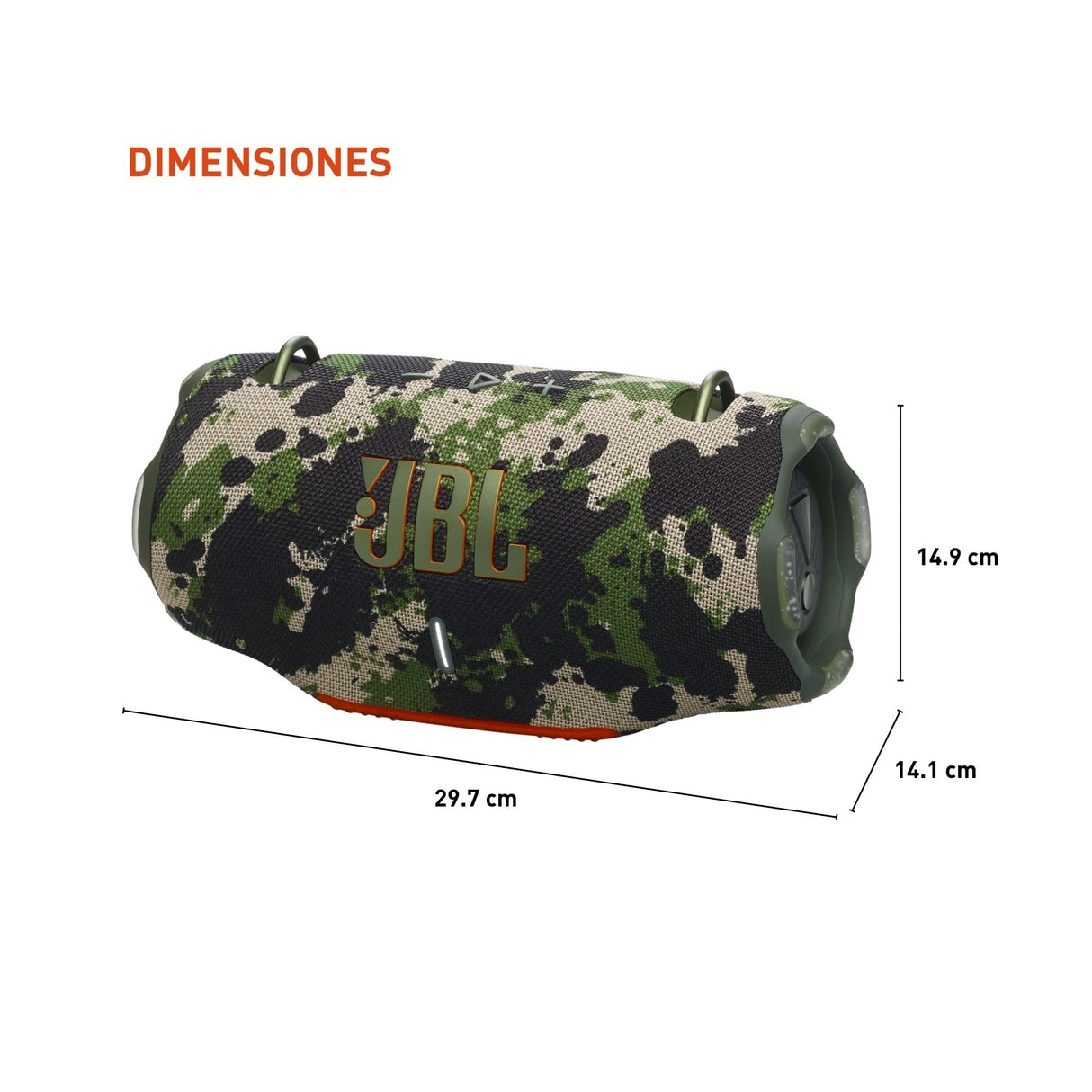 Jbl - Xtreme 4 Waterproof Bluetooth Speaker - Camo