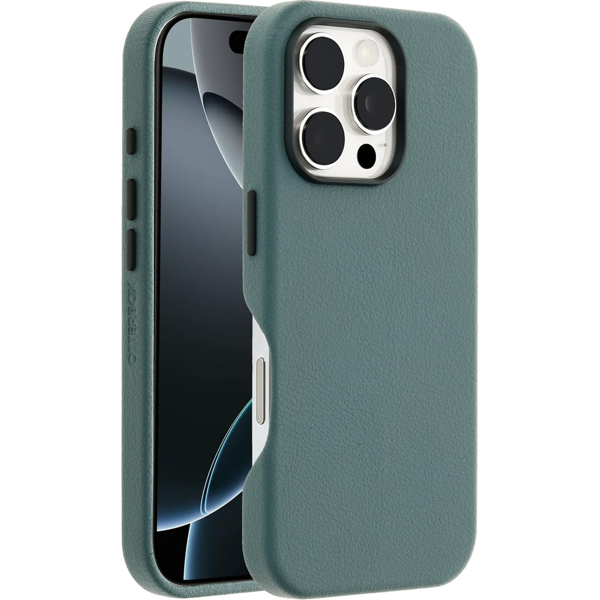 Otterbox - Symmetry Cactus Leather Magsafe Case For Apple Iphone 16 Pro - Juniper Sprig