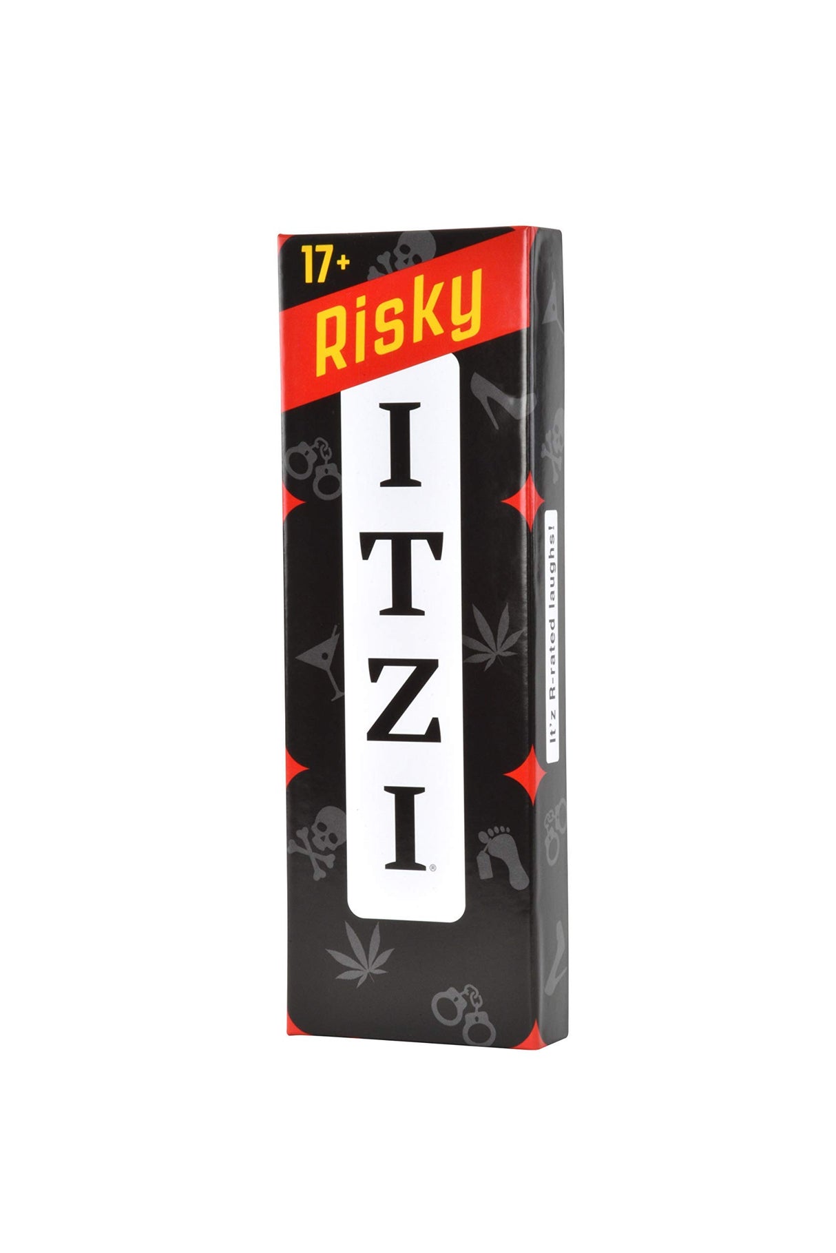 TENZI Risky ITZI - The Fast, Fun, and Twisted Word Matching Adult Party Card Game for Ages 17-107 - 2-8 Players