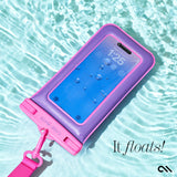 Case-mate - Waterproof Floating Pouch - Purple And Fuchsia