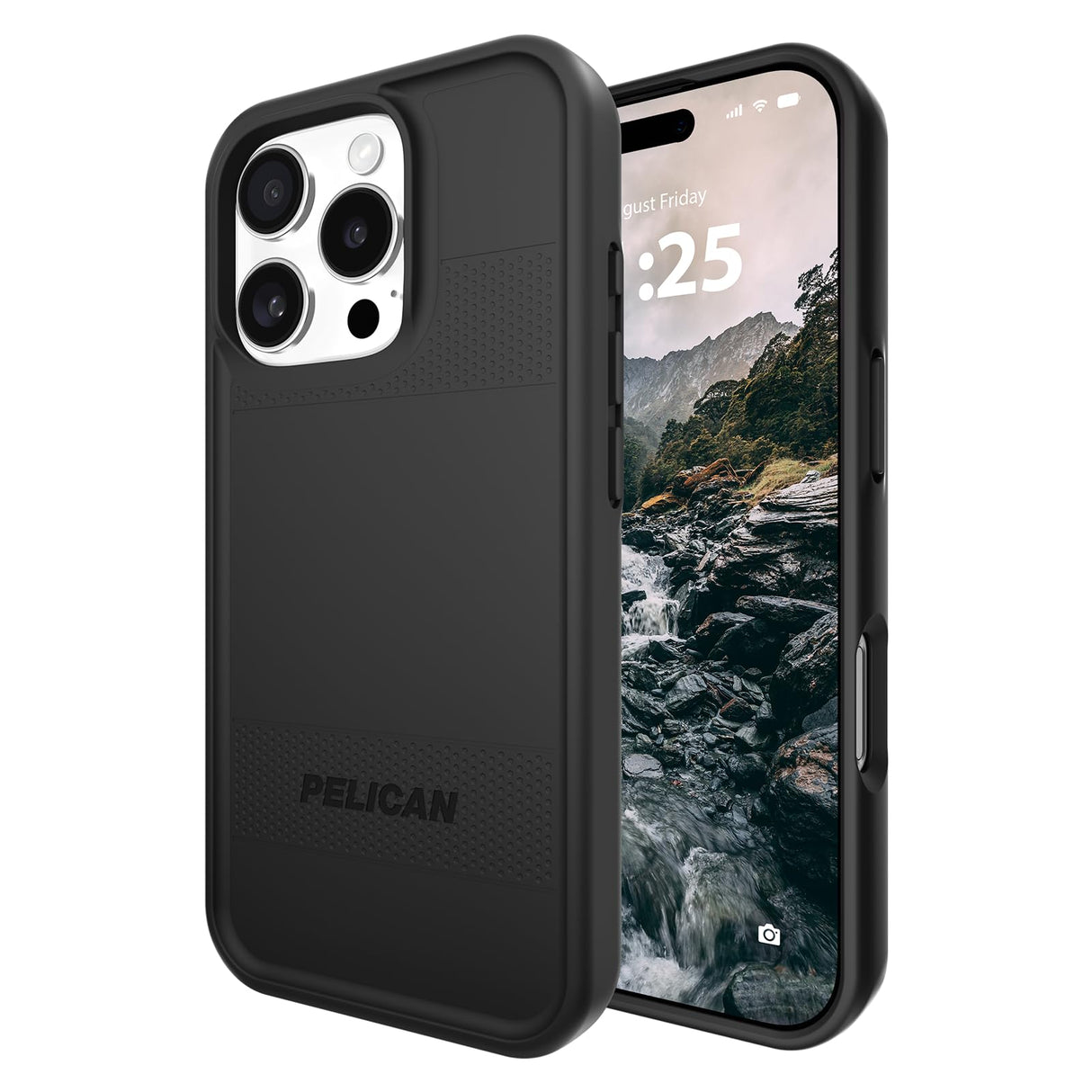 Pelican - Protector Magsafe Case For Apple Iphone 16 Pro - Black