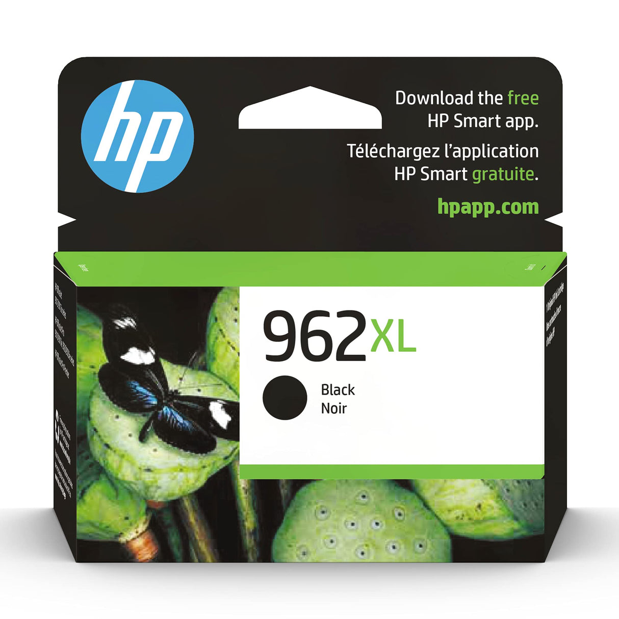 HP 962XL Black High-yield Ink Cartridge | Works with HP OfficeJet 9010 Series, HP OfficeJet Pro 9010, 9020 Series