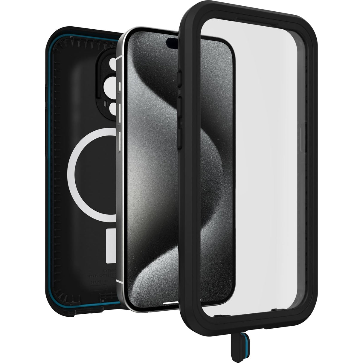 Otterbox - Fre Magsafe Case For Apple Iphone 15 Pro  - Black