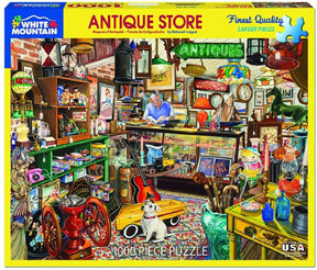 White Mountain Puzzles - Antique Store - 1000 Piece Jigsaw Puzzle