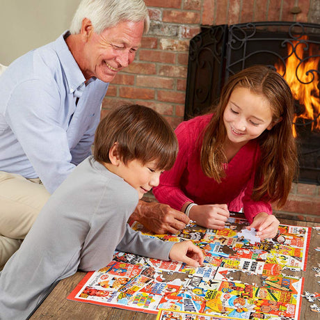 White Mountain Puzzles - Lighthouse Beach - 500 Piece Jigsaw Puzzle