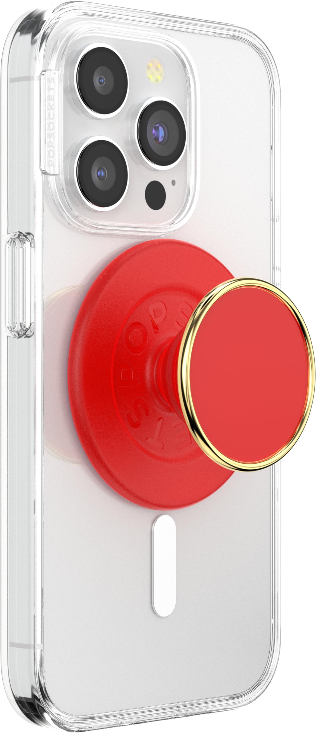 Popsockets - Magsafe Popgrip - Luxe Enamel Rosso