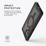 Urban Armor Gear (uag) - Plasma Xte Case For Samsung Galaxy S24 Ultra - Black And Orange