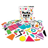 Pana Po'o Shape Game - Draw Object Card and Use Shapes to Create The Item in One Minute - Speed is Required! - Ages 8 and Up - Contains 70 Cards, 2 Dice, and 84 Shapes by Outset