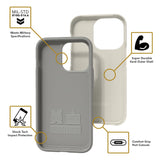 IPHONE 13 PRO CELLHELMET - FORTITUDE CASE - GRAY