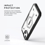 Urban Armor Gear (uag) - Pathfinder Magsafe Case For Apple Iphone 15 - Ice