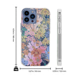 Rifle Paper Co. iPhone 13 Pro Max Case - 10ft Drop Protection with Wireless Charging - Luxury Floral Print 6.7" Case for iPhone 13 Pro Max - Slim, Anti Scratch, Shock Absorbing Materials - Marguerite