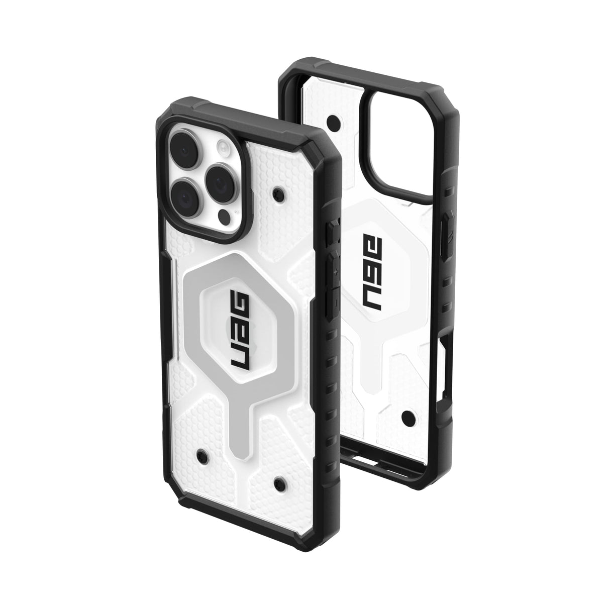 Urban Armor Gear (uag) -  Pathfinder Clear Magsafe Case For Apple Iphone 16 Pro Max - Ice