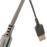 Ventev - Chargesync Alloy Usb C To Usb C Cable 10ft - Steel