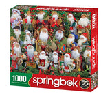 Springbok's 1000 Piece Jigsaw Puzzle Santa Collection - Made in USA