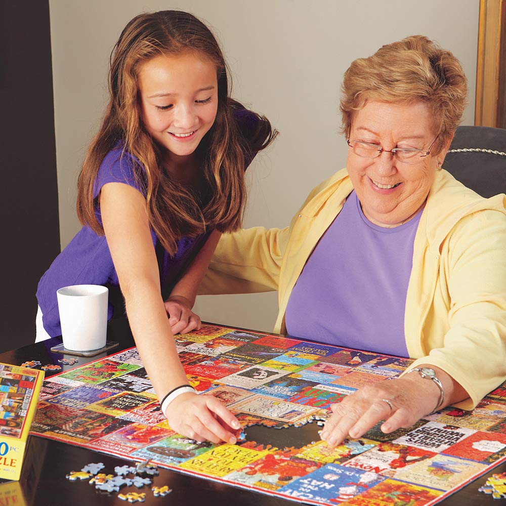 White Mountain Puzzles Sunny Barn - 1000 Piece Jigsaw Puzzle