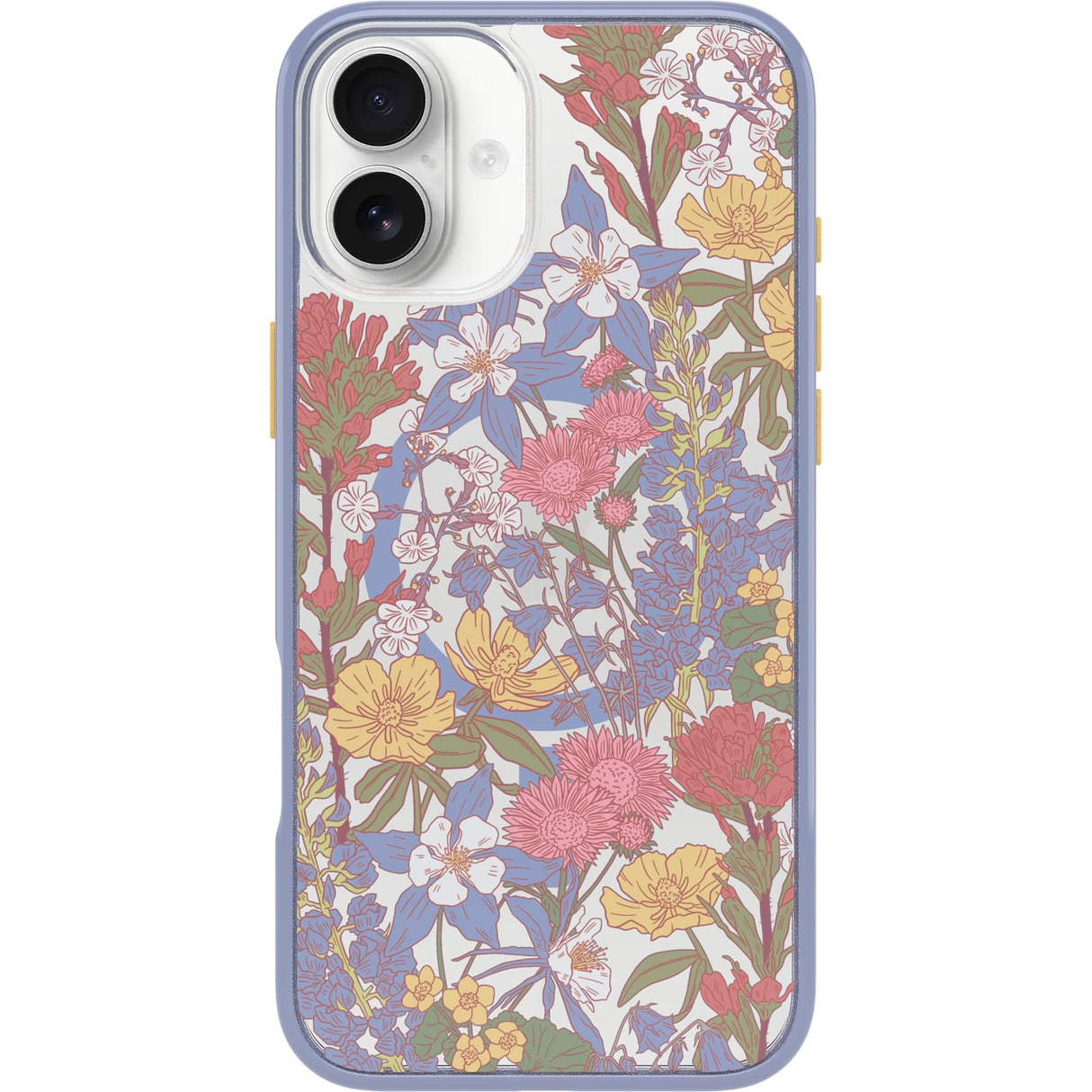 Otterbox - Symmetry Clear Magsafe Case For Apple Iphone 16 Plus - Co Wildflowers