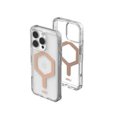 Urban Armor Gear (uag) -  Plyo Magsafe Case For Apple Iphone 16 Pro - Ice And Rose Gold