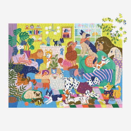 Mudpuppy - Good Dog Club 1000 Piece Family Puzzle - image 4