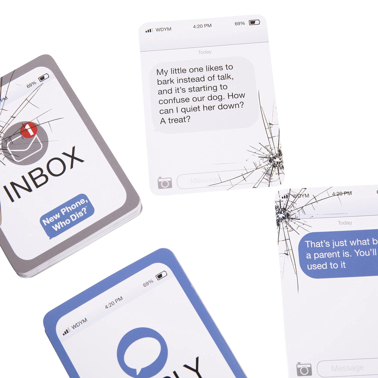 New Phone, Who Dis? Bad Advice NSFW Expansion Pack by Relatable, Designed to be Added to the New Phone, Who Dis? Core Game, A Funny Card Game for Adults, Includes 45 Inbox Cards and 135 Reply Cards