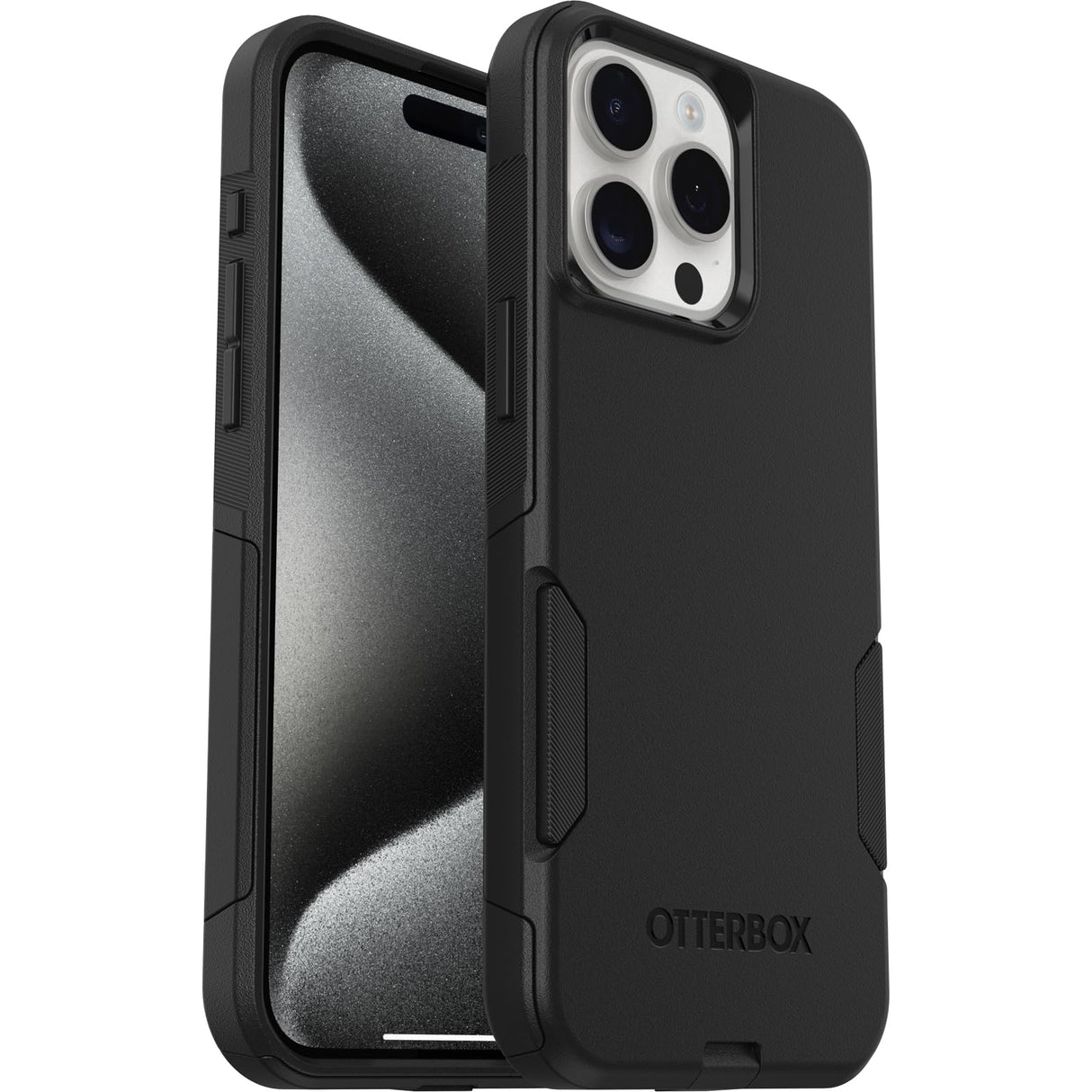 Otterbox - Commuter Case For Apple Iphone 15 Pro Max  - Black