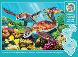 Cobble Hill Family Piece's 350 Puzzle - Molokini Current - Sample Poster Included