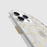 Case-mate - Floral Gems Magsafe Case For Apple Iphone 15 Pro - Gold