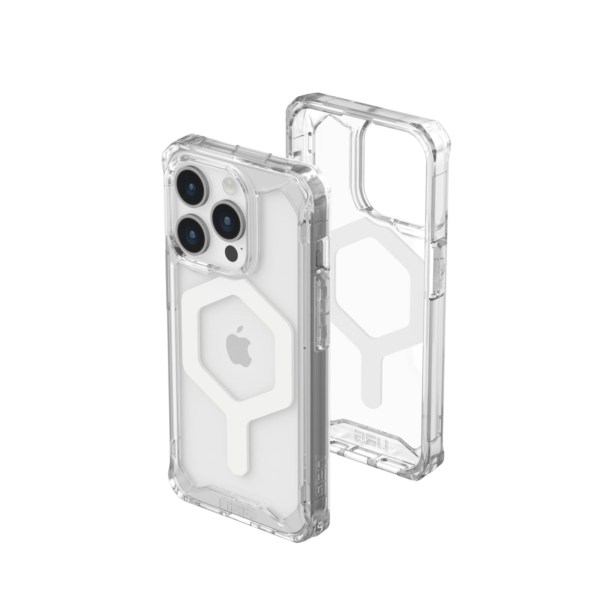 Urban Armor Gear (uag) - Plyo Magsafe Case For Apple Iphone 15 Pro - Ice And White