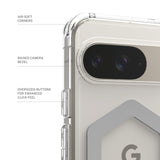 Urban Armor Gear (uag) - Plyo Pro Case For Google Pixel 9 - Ice And Silver