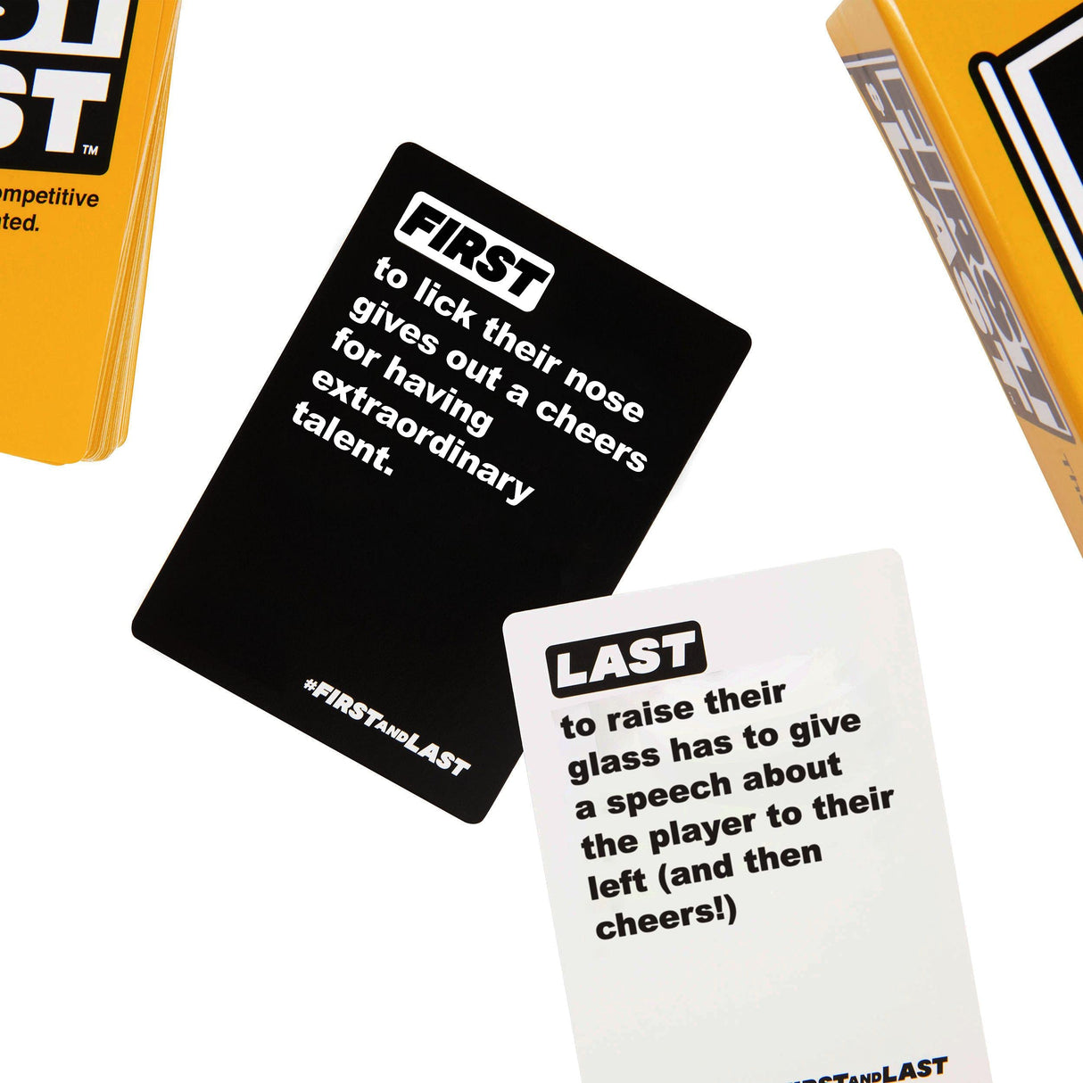 WHAT DO YOU MEME? First & Last - The Competitive Drinking Game for Adults by Buzzed